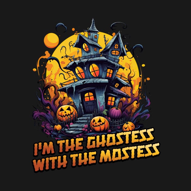 i'm the Ghostess with the Mostess by Conqcreate Design