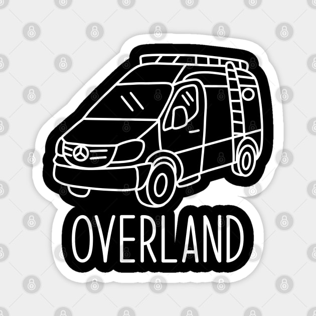 Overland Camper Conversion Magnet by Tofuvanman