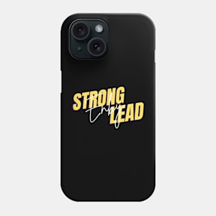 Strong Lead Enby (dark) Phone Case