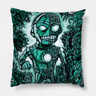 Half Bot Pillow