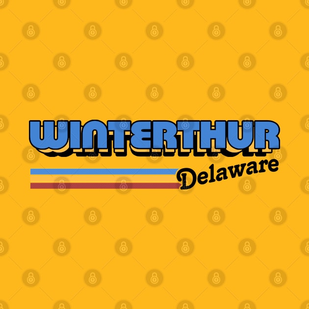 Winterthur, Delaware / / Retro Styled Design by DankFutura