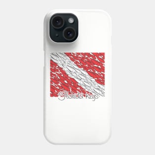 Scuba Diving Flag - Florida Keys Phone Case