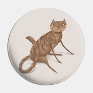 Gangly Cat Pin