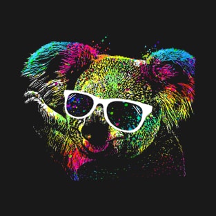 Technicolor Koala T-Shirt