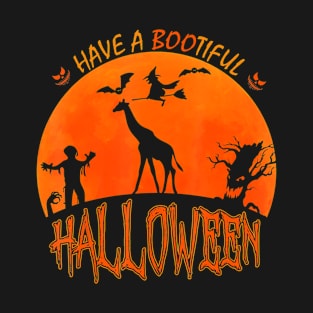 Giraffe - Happy Halloween Funny Scary Costume T-Shirt