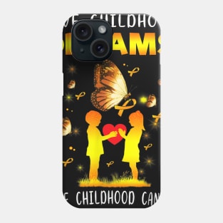 Style Cancer Cure Childhood Cancer Save Dreams Pediatric Oncology Nurse Phone Case