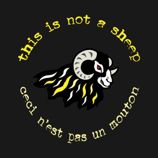 This is not a sheep T-Shirt