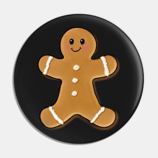 Happy Little Gingerbread Man Pin