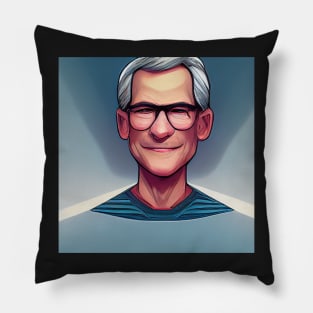 Tim Cook | Comics Style Pillow