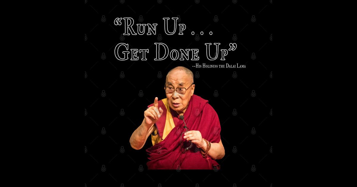 Run up get done up streamer sticker teepublic