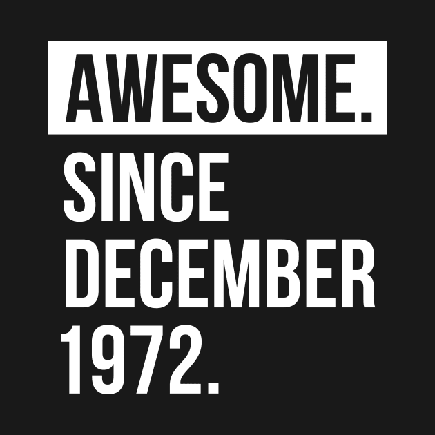 Awesome since December 1972 by hoopoe