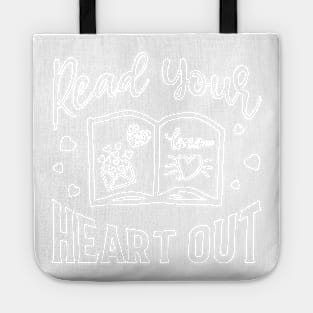 Valentines Day Teacher Gifts, Read Your Heart Out Tote