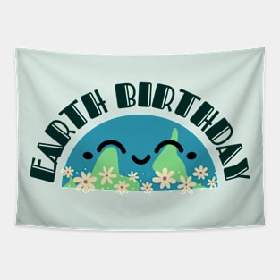 EARTH BIRTHDAY Tapestry