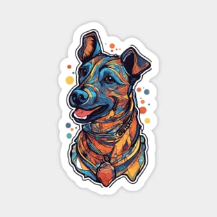 Patterdale Terrier Magnet