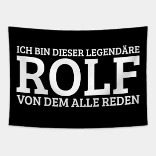 Rolf Funny Saying Birthday First Name Tapestry