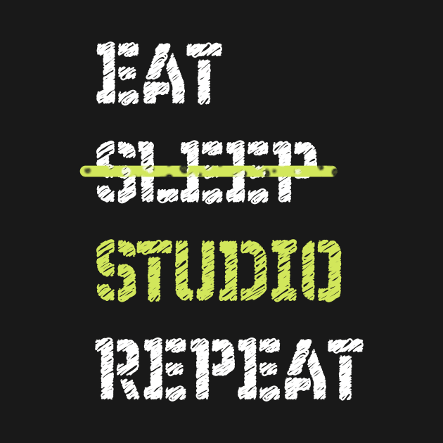 Eat Sleep Studio Repeat Architecture by TriHarder12