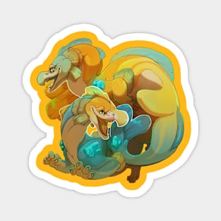 Pisces dragons Magnet