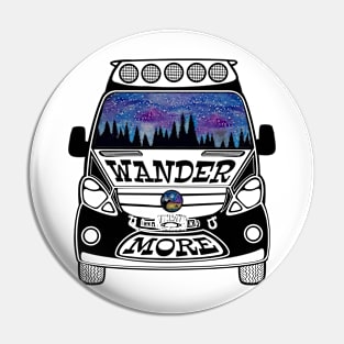 Camper Van sprinter wander more life on the road Pin