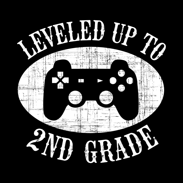 Leveled Up To 2nd Grade Gamer Back To School by kateeleone97023