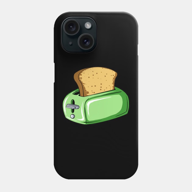 Toast Toaster Phone Case by fromherotozero