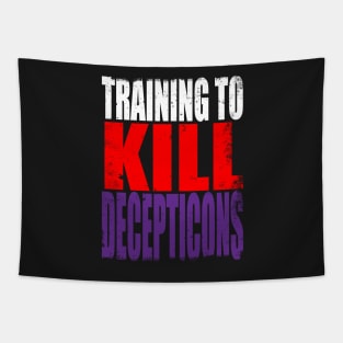 Training to Kill Decepticons Tapestry