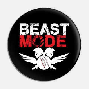 Beast mode warrior Pin