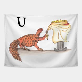 U is for Uromastyx Tapestry