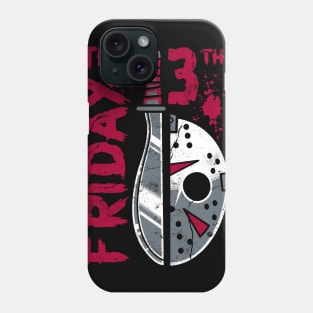 Friday the 13th - Crystal Lake - Slasher Movie - 80's Horror Phone Case