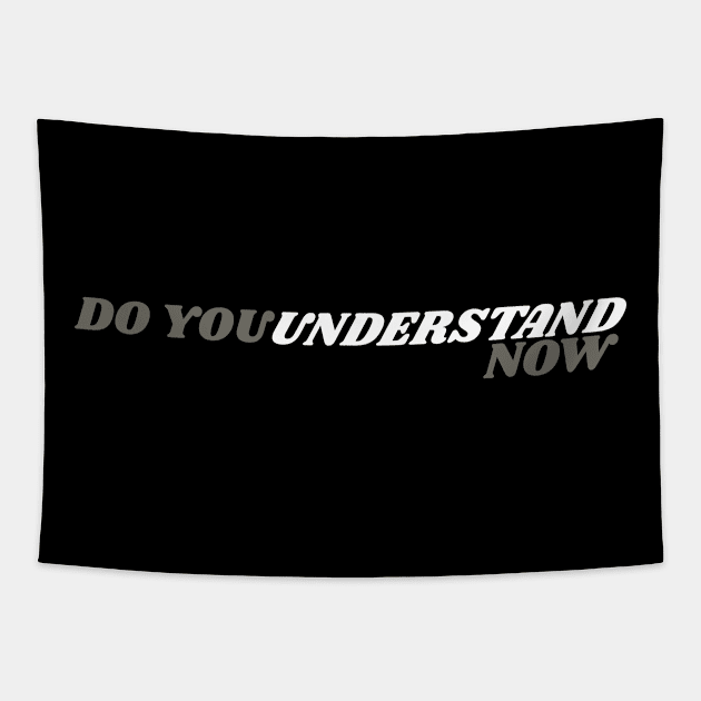 Do You Understand Now Tapestry by BOB