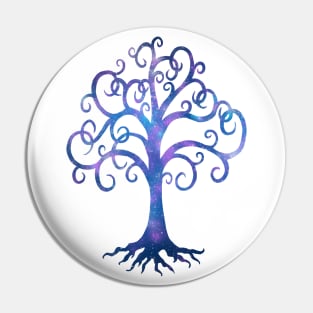 Twilight Tree Pin