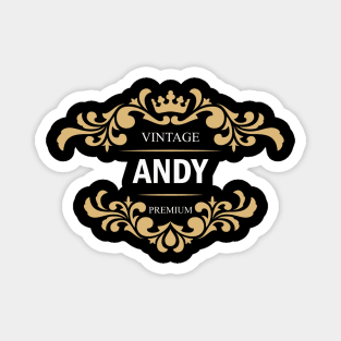 Andy Name Magnet