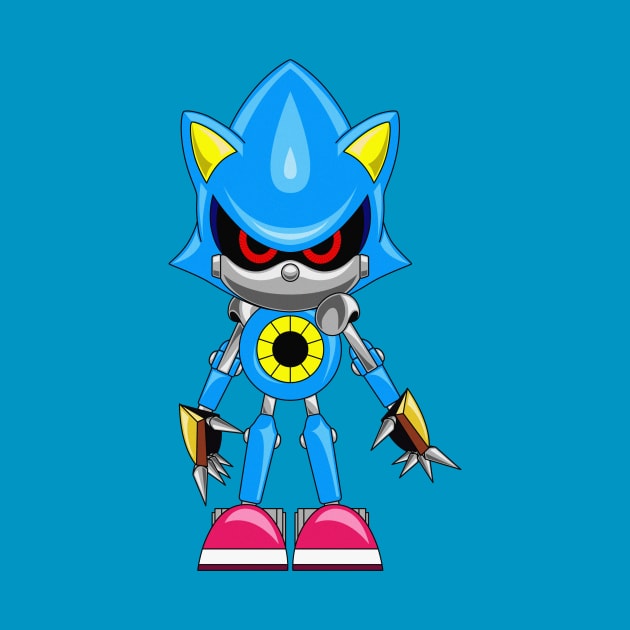 Metal Sonic Retro by Nidavellir