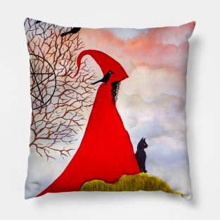 Red Witch Spell for Love Pillow