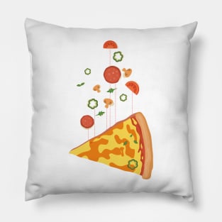 Pizza floating island - Hot pizza is in the air - I love Pizza Pillow