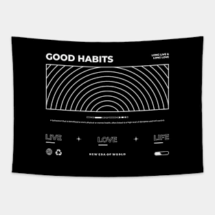 Good Habits Tapestry