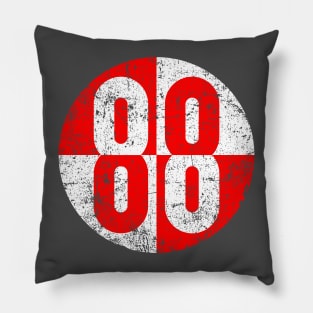 Buckaroo Banzai BB Logo Distressed Pillow