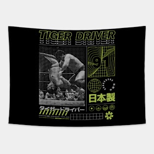 Tiger Driver 91 Tapestry