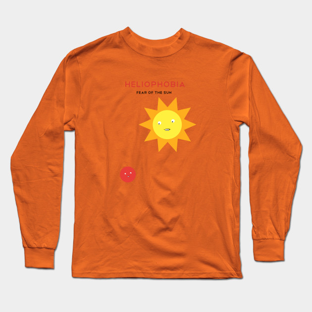 Fear of the Sun - Massive Phobia - Long Sleeve T-Shirt | TeePublic