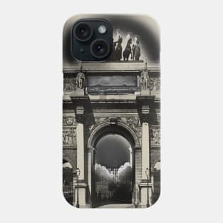 Monument Arc de Triomphe historic street building Phone Case