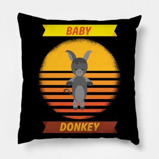 Baby Donkey Pillow