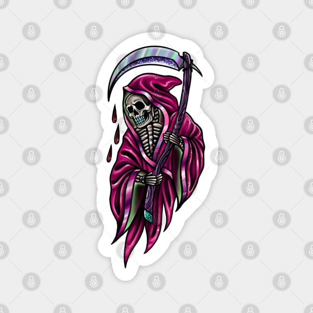 Grimm Reaper Magnet by Huldra Tattoo