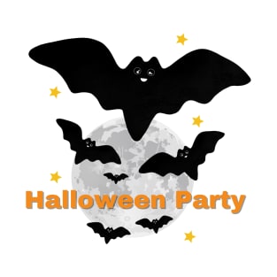 Bats at Halloween party T-Shirt