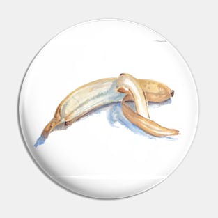 Watercolor banana Pin