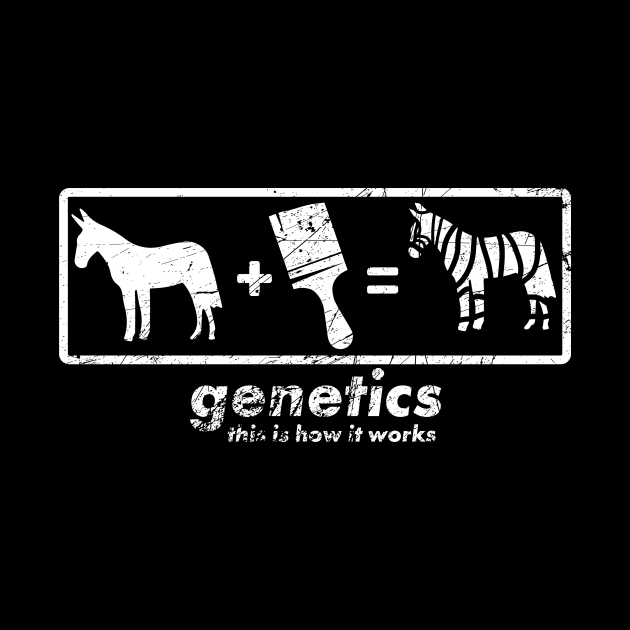 Genetics Zebra Biochemistry Microbiology Biology by merchmafia