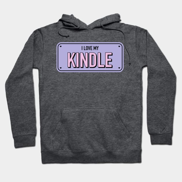 I Love My Kindle / Bookworm Aesthetic Pastel Purple Bumper Sticker for Book  Lovers Merch and Kindle Readers Tbr Smuttok - Kindle Smut - Sticker