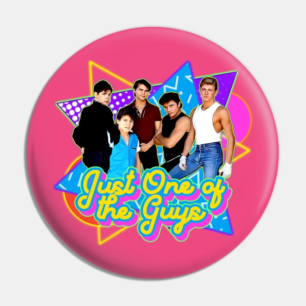 Just One of the Guys Retro 80s Movies Pin by darklordpug