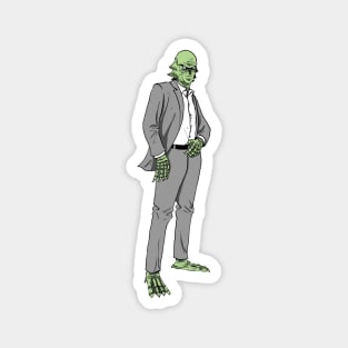 Creature in a suit Magnet