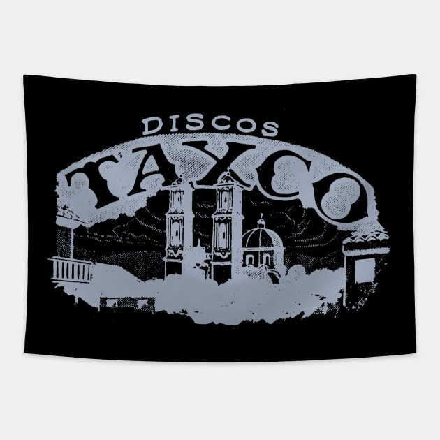 Discos Taxco Tapestry by MindsparkCreative