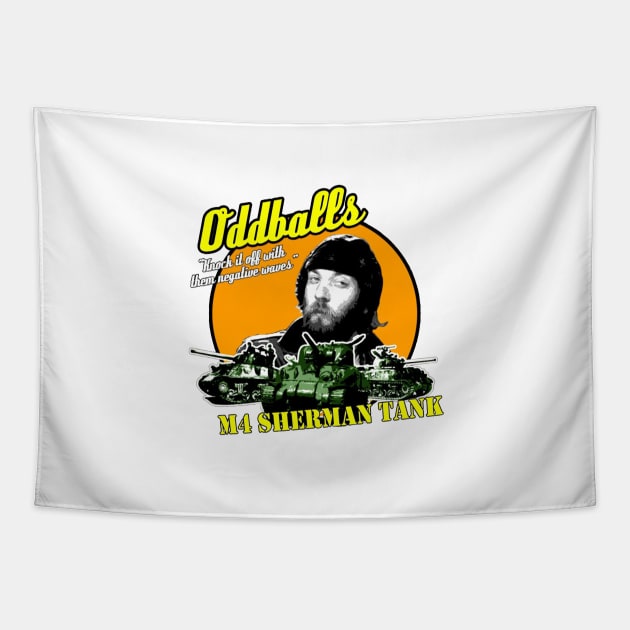 Oddball [Kelly's Heroes] [Sherman] [Negative Waves] Tapestry by General-Rascal