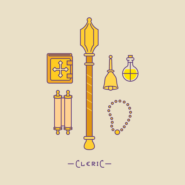 RPG Adventure Kit - Cleric by _automaton